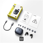 Slúchadlá Bluetooth Baseus Bass BP1 Pro čierne