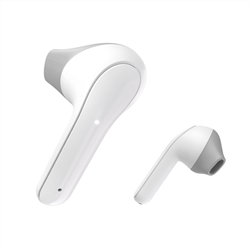 Slúchadlá Hama Bluetooth Freedom Light, pipsy, nabíjacie puzdro, biele