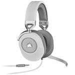 Slúchadlá s mikrofónom Corsair HS65 Surround, biele