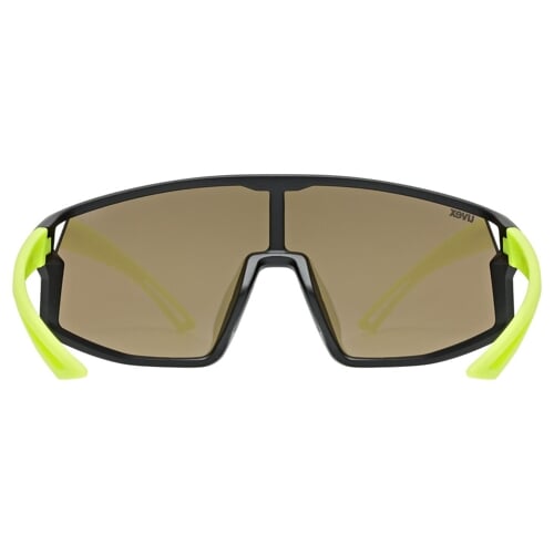 Sluneční brýle UVEX SKYRYSE JR. BLACK-YELLOW MATT/MIR.YELLOW