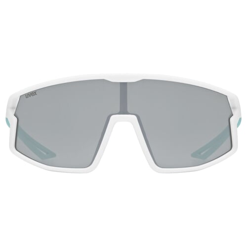 Sluneční brýle UVEX SKYRYSE JR. WHITE-GREEN/MIR.SILVER