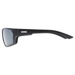 Sluneční brýle UVEX Sportstyle 233 P, black mat/polavision litemirror silver (cat.3) 