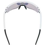 Sluneční brýle UVEX SPORTSTYLE 236 S SET WHITE MAT / MIRROR RED (CAT. 2) + CLEAR (CAT. 0)