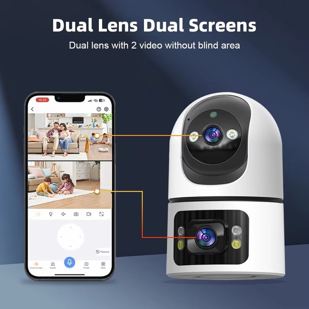 Smart vnitřní kamera DOUBLE Immax NEO LITE