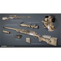 Sniper Ghost Warrior 3 Sniper Rifle McMillan TAC-338A