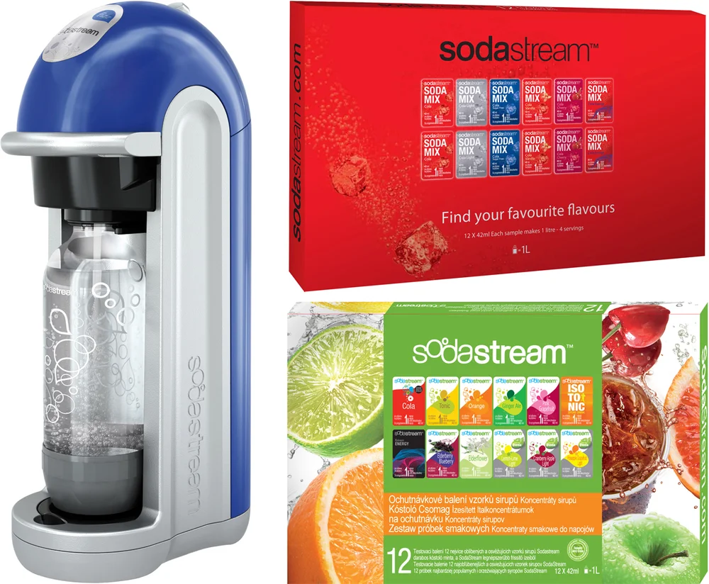 Sodastream FIZZ BLUE BEZ LCD/CHIP TSBOHEMIA.CZ