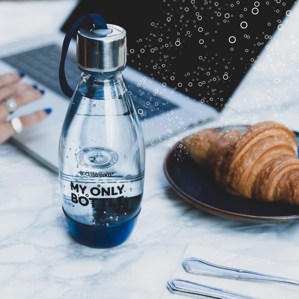 SodaStream My Only fľaša 0,6 l, čierna