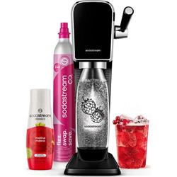 Sodastream Sada na výrobu nápojov ART Black Malina Zero Mpack