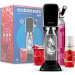 Sodastream Sada výrobníku ART Black Malina Zero Mpack
