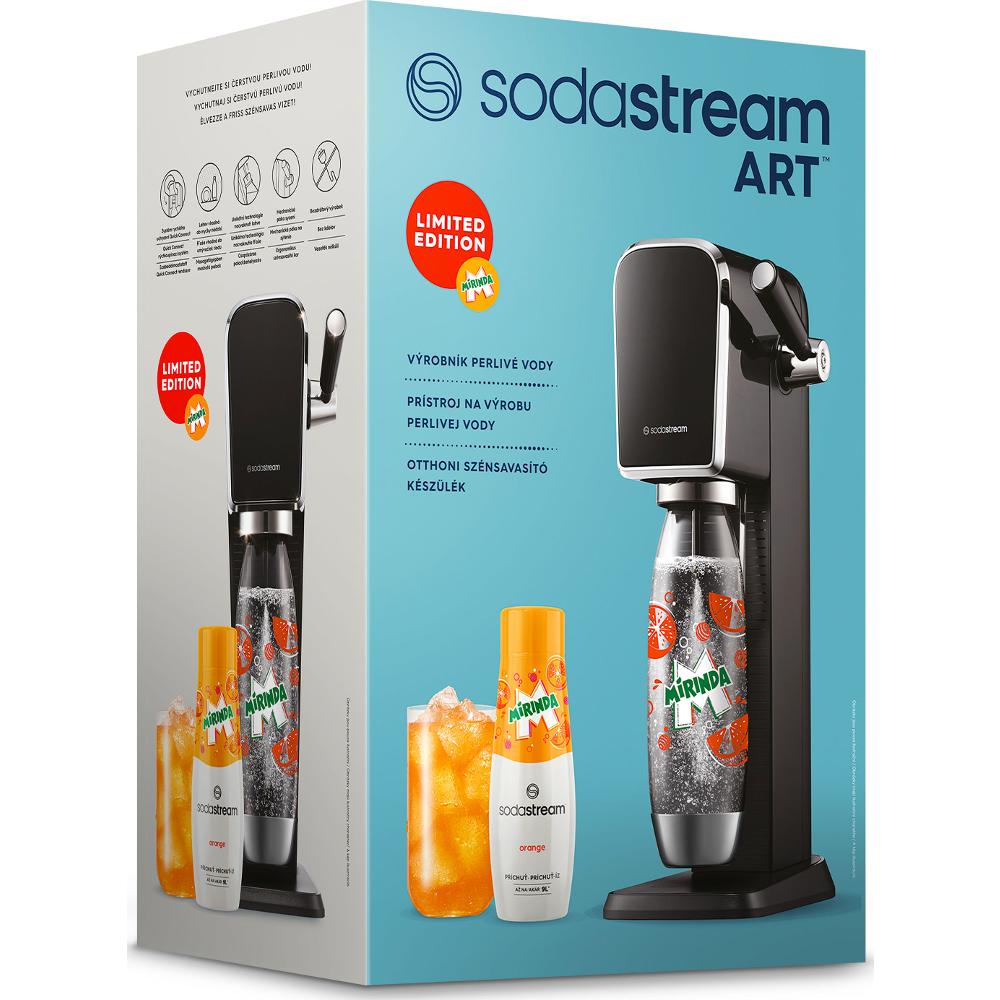 SodaStream Sada výrobníku ART Black Mirinda Mpack