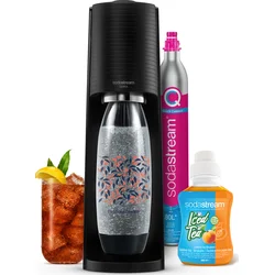 SodaStream Sada výrobníku TERRA Black Ice Tea MegaPack