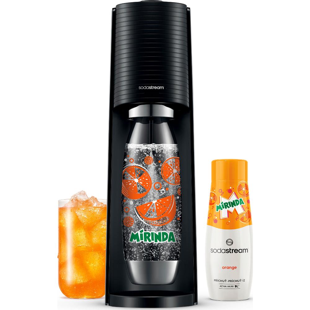 Sodastream Sada výrobníku TERRA Black Mirinda Mpack