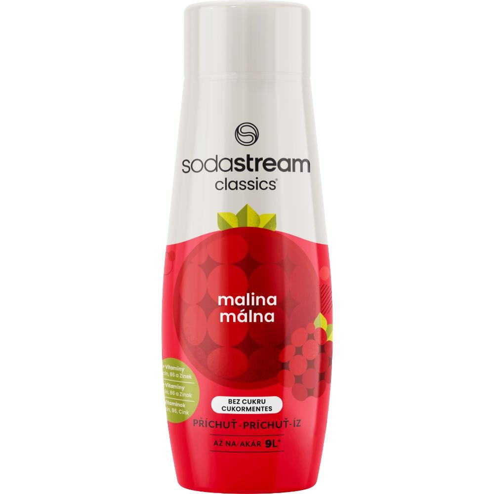 SodaStream Sirup příchuť MALINA ZERO 440 ml NEW