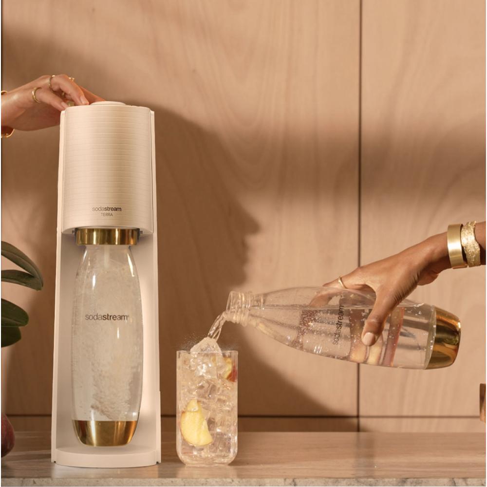 SodaStream Výrobník perlivé vody TERRA White Gold