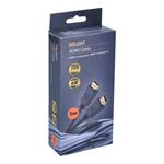 Solight HDMI kábel s Ethernetom, konektor HDMI 1.4 A - konektor HDMI 1.4 A, blister, 5 m