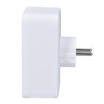 Solight hub, 1x 16A + 2x 2,5A, 2xUSB A+C, biely, vypínač