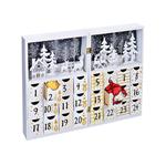 Solight LED adventný kalendár - kniha, 8x LED, 40x30cm, 2x AAA