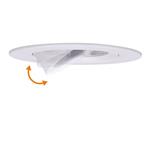 Solight LED bodové svetlo, 5W, 400lm, 3000K, okrúhle, biele