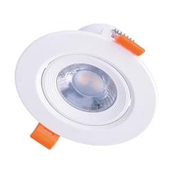 Solight LED bodové svetlo, 9W, 720lm, 4000K, okrúhle, biele