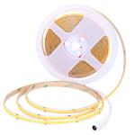 Solight LED COB svetelný pás 5m, 10W/m, 1000lm/m, CRi90, IP44, teplá biela