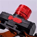 Solight LED dobíjacia čelovka, 3W, 150lm, zoom, Li-ion, USB