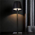 Solight LED dobíjacia lampa Lucca, 120lm, zmena CCT, stmievanie, čierna