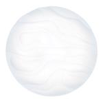 Solight LED inteligentné stropné svetlo Wave, 30W, 2300lm, wifi, RGB + CCT, diaľkové ovládanie