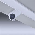 Solight LED kúpeľňové svetlo nad zrkadlo, 12W, 900lm, 4000K, IP44, 60cm, strieborná