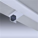 Solight LED kúpeľňové svetlo nad zrkadlo, 12W, 900lm, 4000K, IP44, 60cm, strieborná