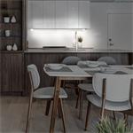 Solight LED lineárne stropné svietidlo, 15W, 4100K, 3-stupňové stmievanie, vypínač, hliník, 90cm