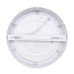 Solight LED mini panel CCT, přisazený, 12W, 900lm, 3000K, 4000K, 6000K, kulatý