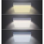 Solight LED mini panel CCT, přisazený, 24W, 1800lm, 3000K, 4000K, 6000K, čtvercový