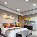 Solight LED mini panel CCT, přisazený, 24W, 1800lm, 3000K, 4000K, 6000K, kulatý