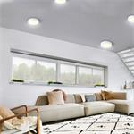 Solight LED mini panel CCT, zapustený, 18W, 1530lm, 3000K, 4000K, 6000K, kruhový