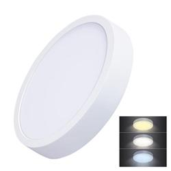 Solight LED mini panel CCT, zapustený, 24W, 1800lm, 3000K, 4000K, 6000K, kruhový