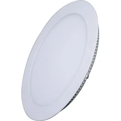 Solight LED mini panel, podhledový, 6W, 400lm, 4000K, tenký, kulatý, bílý