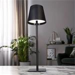 Solight LED nabíjecí lampička Lucca, 120lm, změna CCT, stmívání, černá
