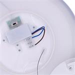 Solight LED osvětlení Acate s ochranou proti vlhkosti, IP54, 24W, 2160lm, 3CCT, 30cm, stříbrná