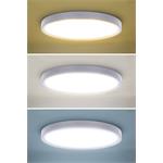 Solight LED osvětlení s dálkovým ovladačem Estela White, 36W, 2700lm, 30cm, změna chromatičnosti, stmívate