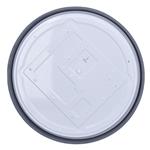 Solight LED osvětlení s dálkovým ovladačem Grey, 60W, 4200lm, 49cm, změna chromatičnosti, stmívatelné