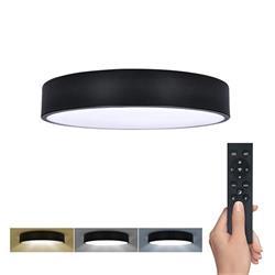 Solight LED osvetlenie s diaľkovým ovládaním, 36W, 2300lm, 30cm, stmievateľné, čierne