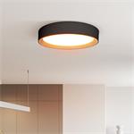 Solight LED osvetlenie s diaľkovým ovládaním Larios Black, 48W, 3360lm, 39cm, stmievateľné