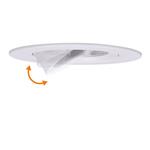 Solight LED podhledové světlo bodové, 9W, 720lm, 3000K, kulaté, bílé