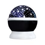 Solight LED projekčná guľa, viacfarebná, 9 režimov, rotácia, USB, 4x AAA