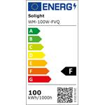 Solight LED reflektor s vysokým stojanom, 100W, 9000lm, 4000K, kábel so zástrčkou, IP65