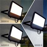 Solight LED reflektor TOP, 150W, max. 21000lm, 3CCT, voliteľný výkon 100/75/47%, IP65, rýchlospojka