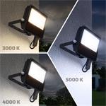 Solight LED reflektor TOP, 20W, max. 2600lm, 3CCT, voliteľný výkon 100/50%, IP65, rýchlospojka
