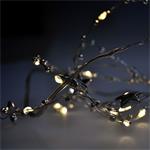 Solight LED řetěz řetízek s dekoracemi, 20LED řetěz, 1m, 2x AA, IP20 