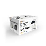Solight LED solárne svetlo so senzorom, 3W, 350lm, Li-on