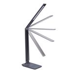 Solight LED stmievateľná lampa s bezdrôtovým nabíjaním, 10 W, stmievateľná, sivá